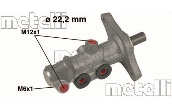 Master brake cylinder