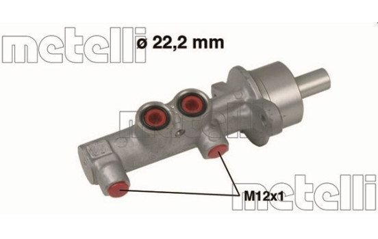 Master brake cylinder