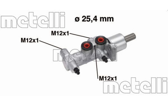Master brake cylinder
