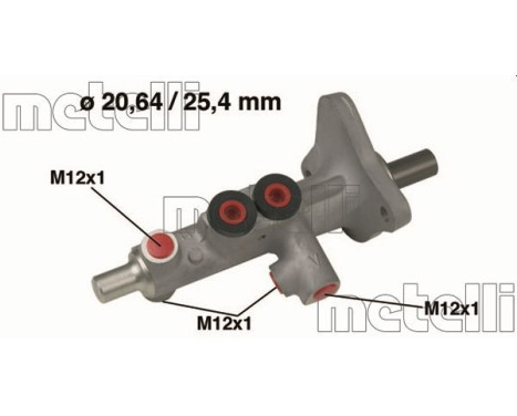 Master brake cylinder