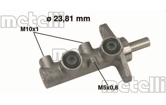 Master brake cylinder
