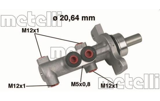Master brake cylinder