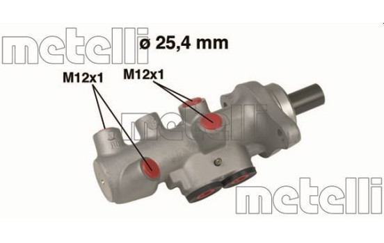 Master brake cylinder