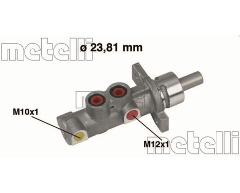 Master brake cylinder