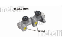 Master brake cylinder