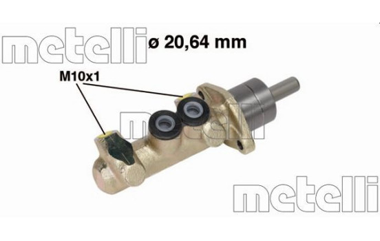Master brake cylinder