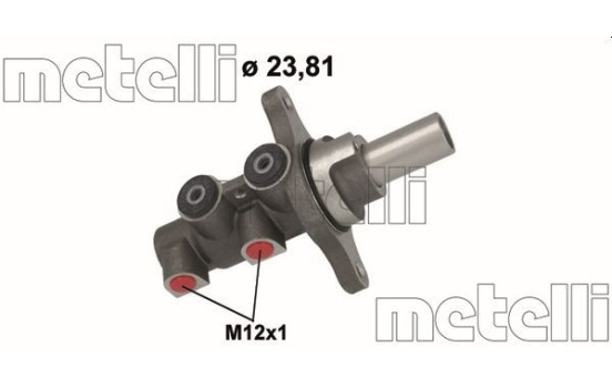 Master brake cylinder