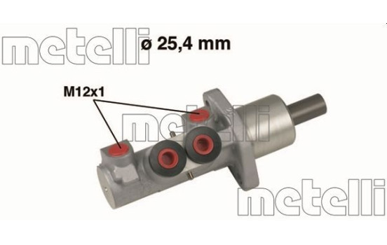 Master brake cylinder