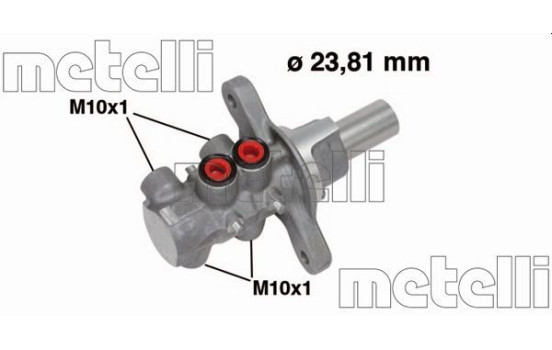 Master brake cylinder