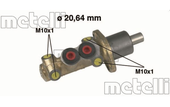 Master brake cylinder