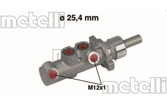 Master brake cylinder