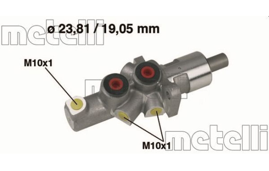 Master brake cylinder