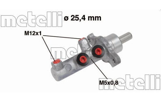 Master brake cylinder