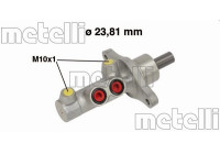Master brake cylinder