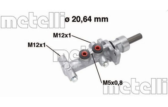 Master brake cylinder