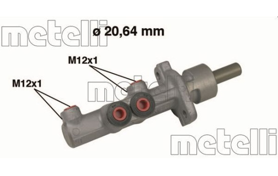 Master brake cylinder