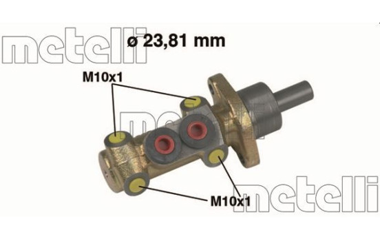 Master brake cylinder