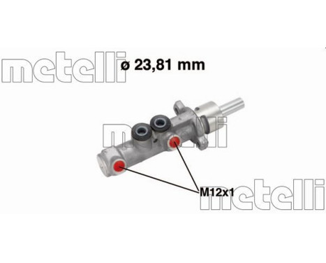 Master brake cylinder