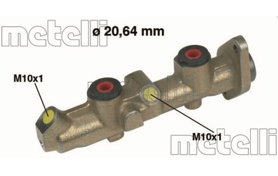 Master brake cylinder