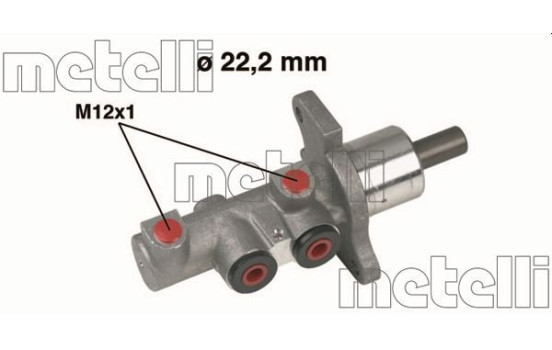 Master brake cylinder