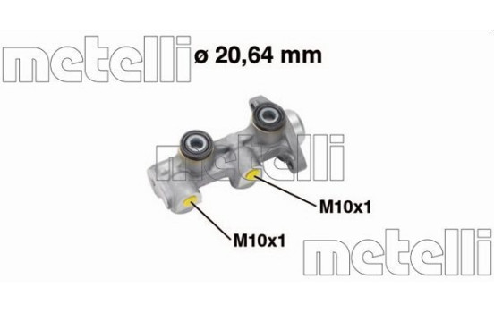 Master brake cylinder