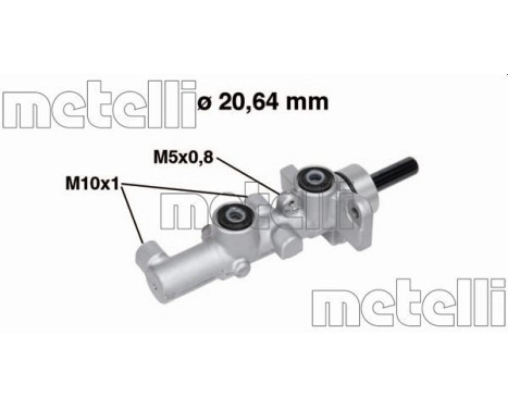 Master brake cylinder