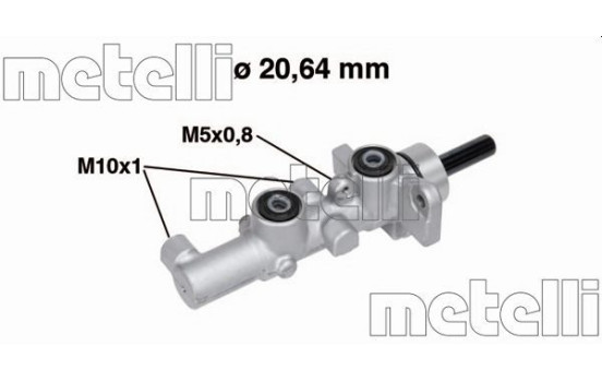 Master brake cylinder