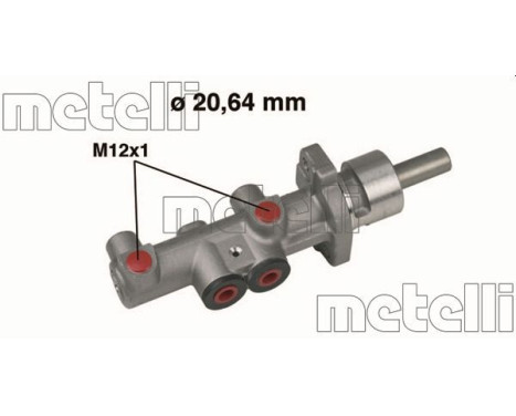 Master brake cylinder
