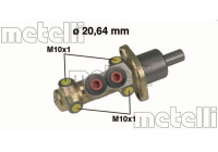 Master brake cylinder