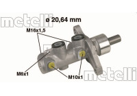 Master brake cylinder