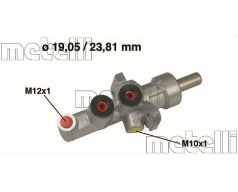 Master brake cylinder