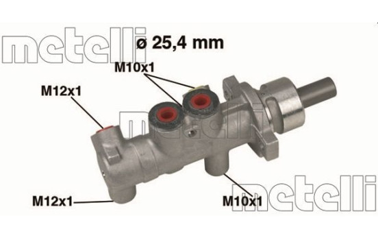 Master brake cylinder