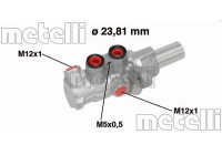 Master brake cylinder