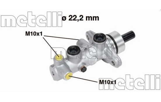 Master brake cylinder