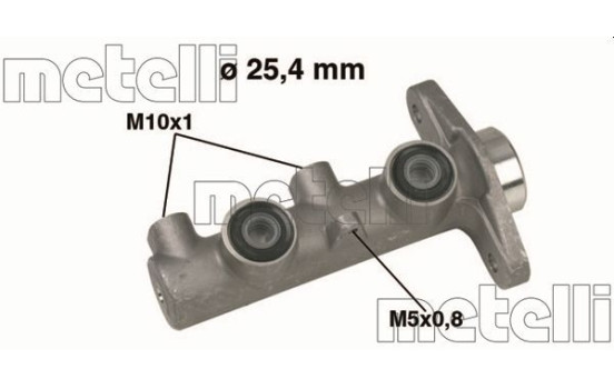 Master brake cylinder