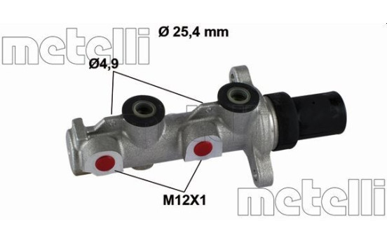 Master brake cylinder
