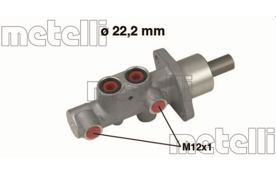 Master brake cylinder