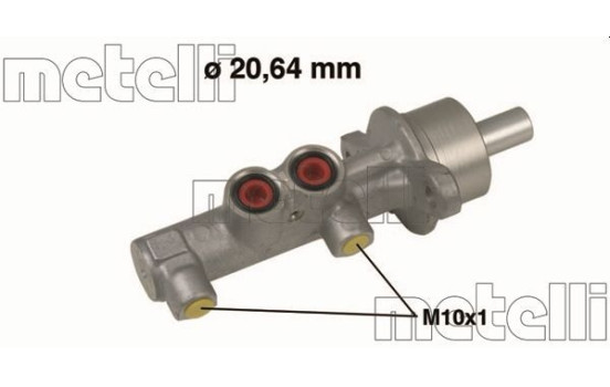 Master brake cylinder