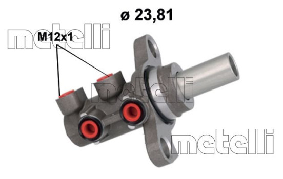 Master brake cylinder