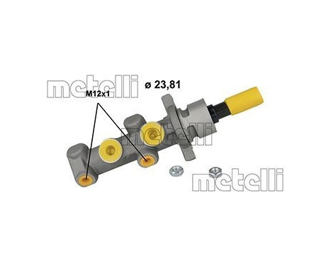 Master brake cylinder