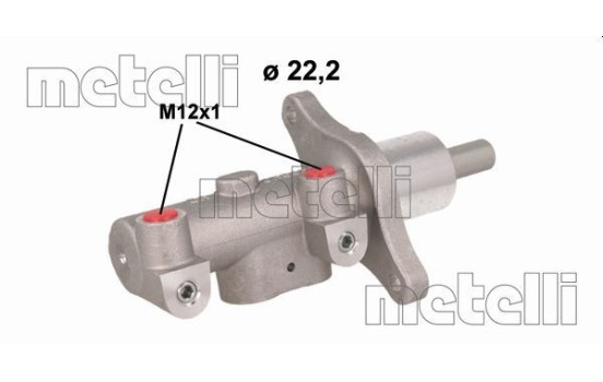 Master brake cylinder