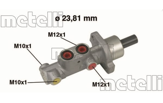 Master brake cylinder