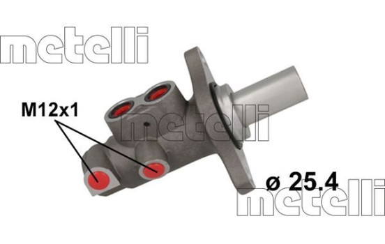 Master brake cylinder
