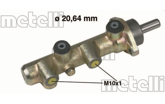 Master brake cylinder