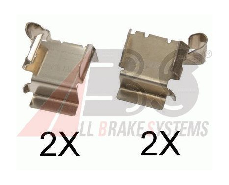 Accessory kit, brake pads, Image 2