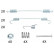 Accessory Kit, brake shoes