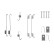 Accessory Kit, brake shoes