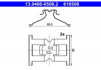 Accessory Kit, disc brake pad