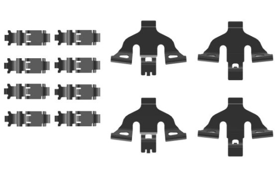 Accessory Kit, Disc Brake Pad