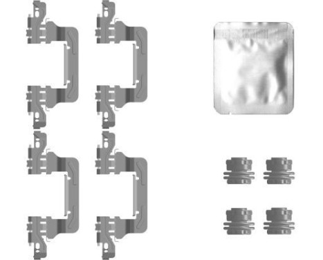Accessory kit, disc brake pad